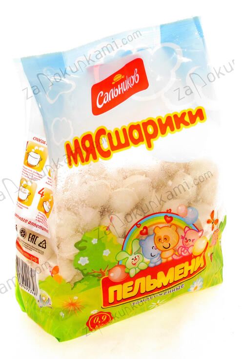 Пельмени мясшарики сальников